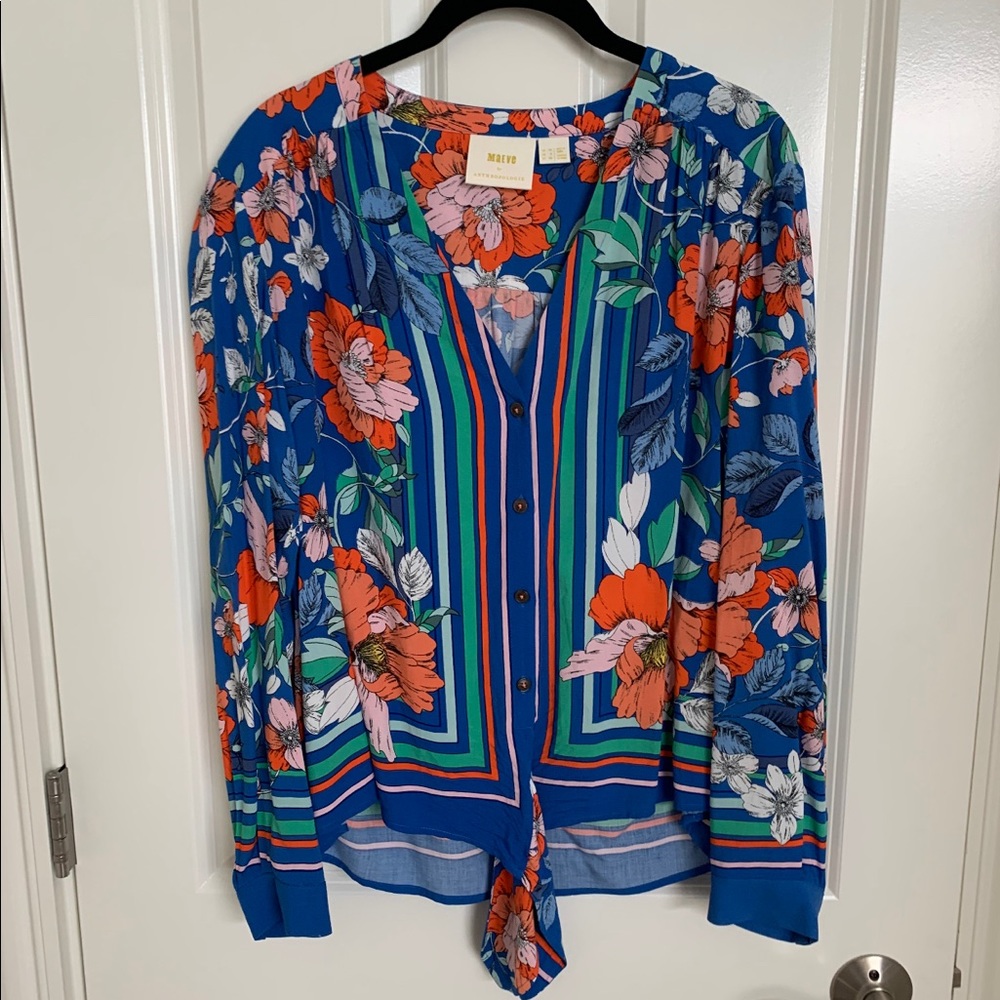 Anthropologie Maeve size 6 top, worn once